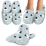 Sheep Polka Dot Cloud Pattern Slippers