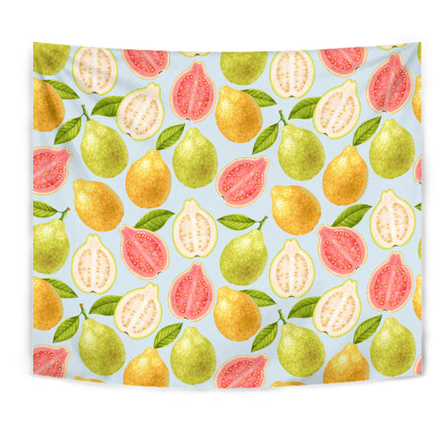 Guava Design Pattern Wall Tapestry