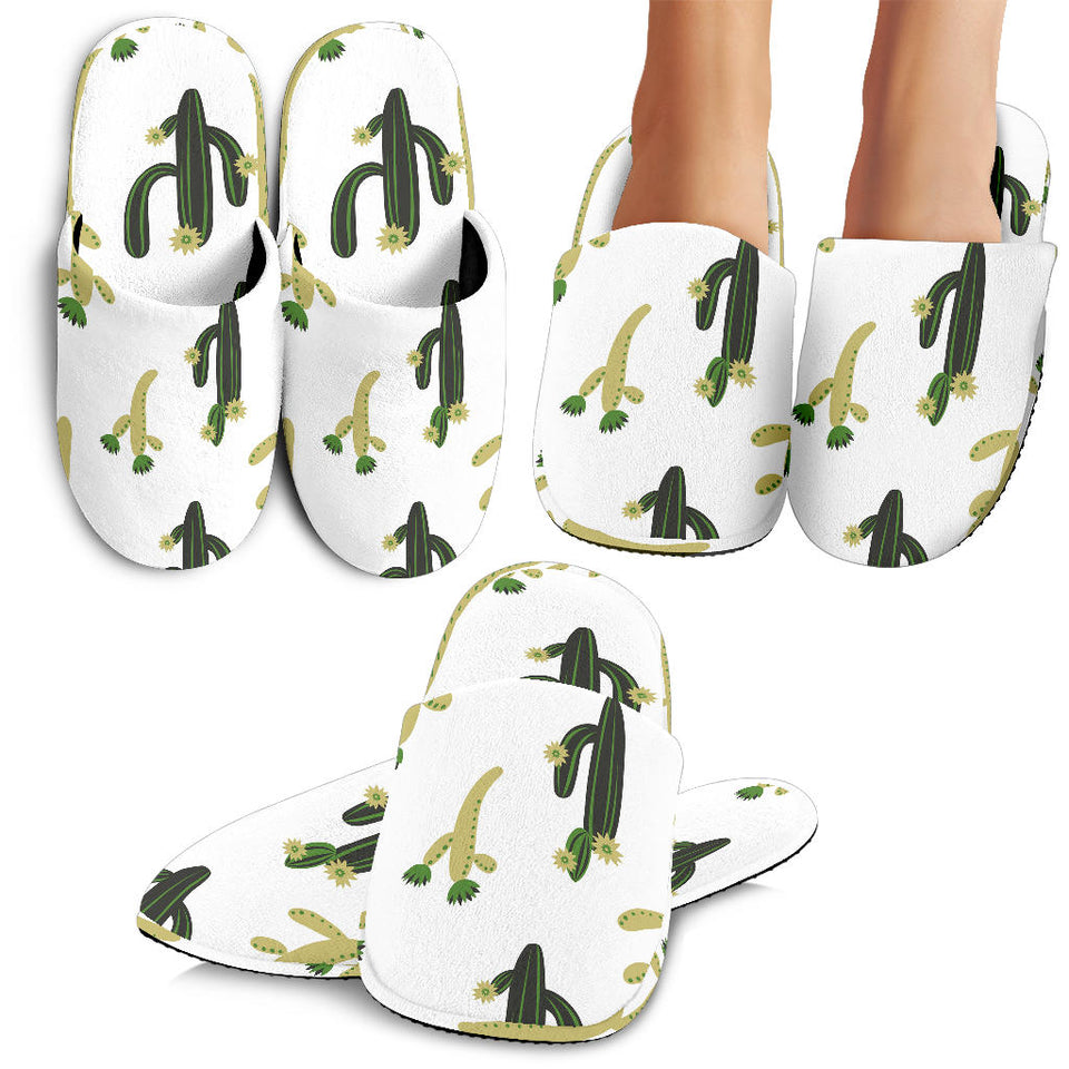 Cute Cactus Pattern Slippers