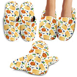 Pancake Pattern Print Design 02 Slippers