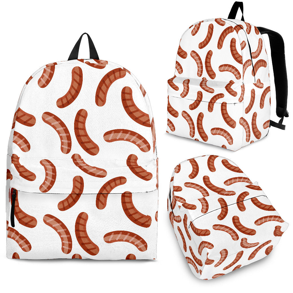 Sausage Pattern Print Design 04 Backpack