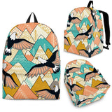 Eagle Pattern Print Design 02 Backpack