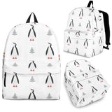 Penguin Pattern Backpack