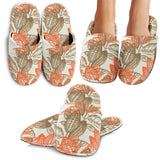 Cocoa Beans Cocoa Tree Pattern Slippers