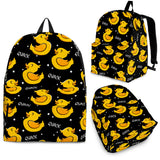 Duck Toy Pattern Print Design 05 Backpack