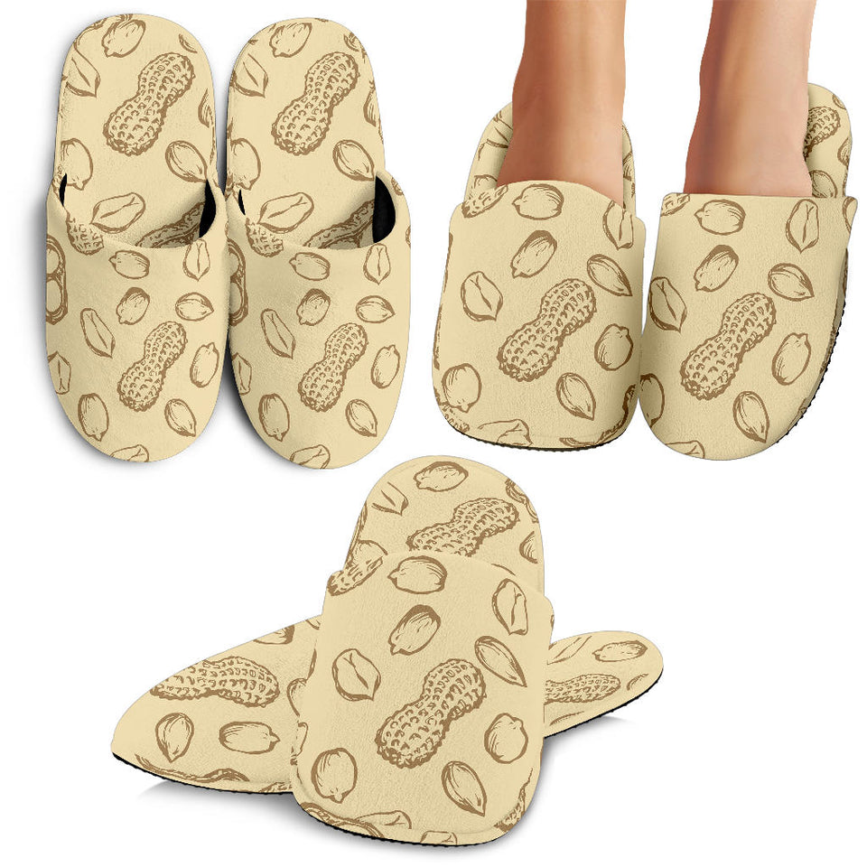 Hand Drawn Peanuts Pattern Slippers