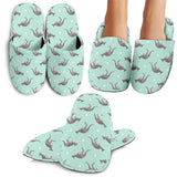 Kangaroo Pattern Background Slippers