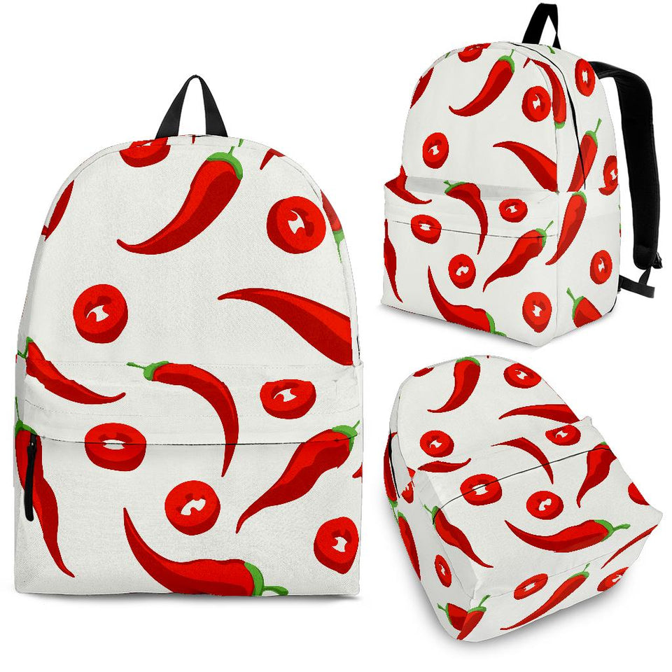 Chili Pattern Backpack