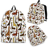 Giraffe Pattern Print Design 05 Backpack