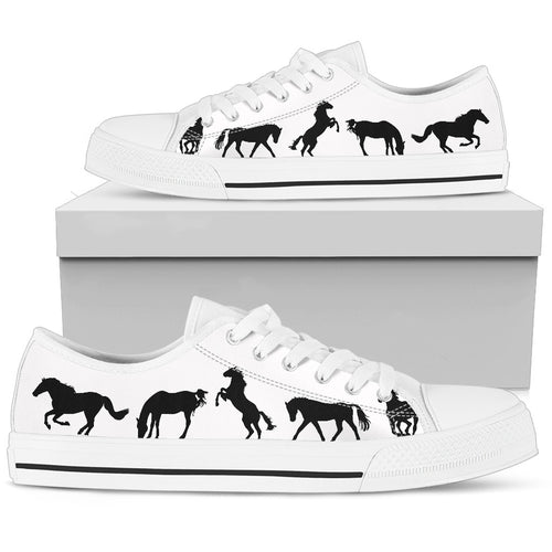Horse Women'S Low Top Shoe