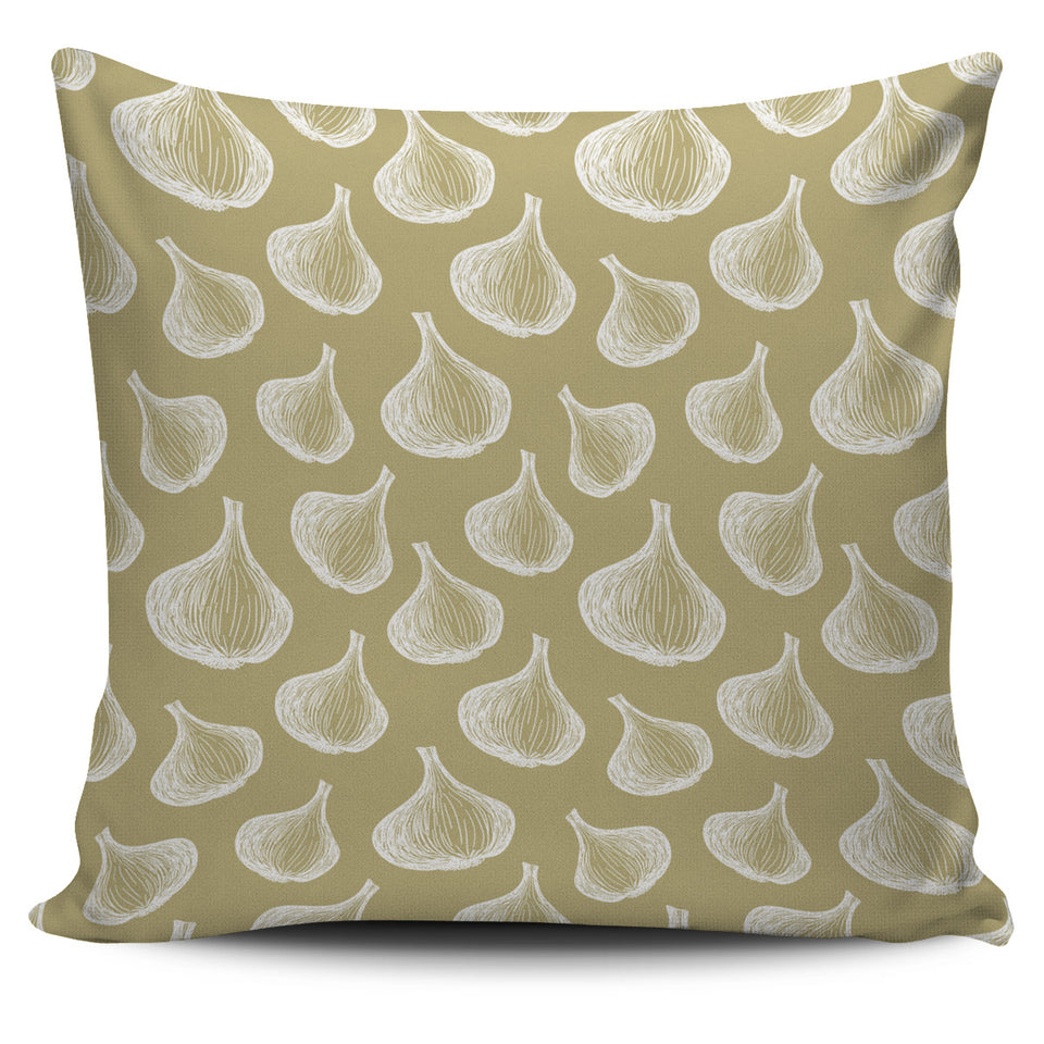 Garlic Design Pattern Pillow Cover