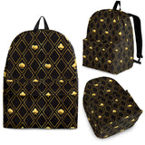 Casino Cards Suits Pattern Print Design 01 Backpack