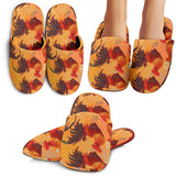 Red Rooster Chicken Cock Pattern Slippers