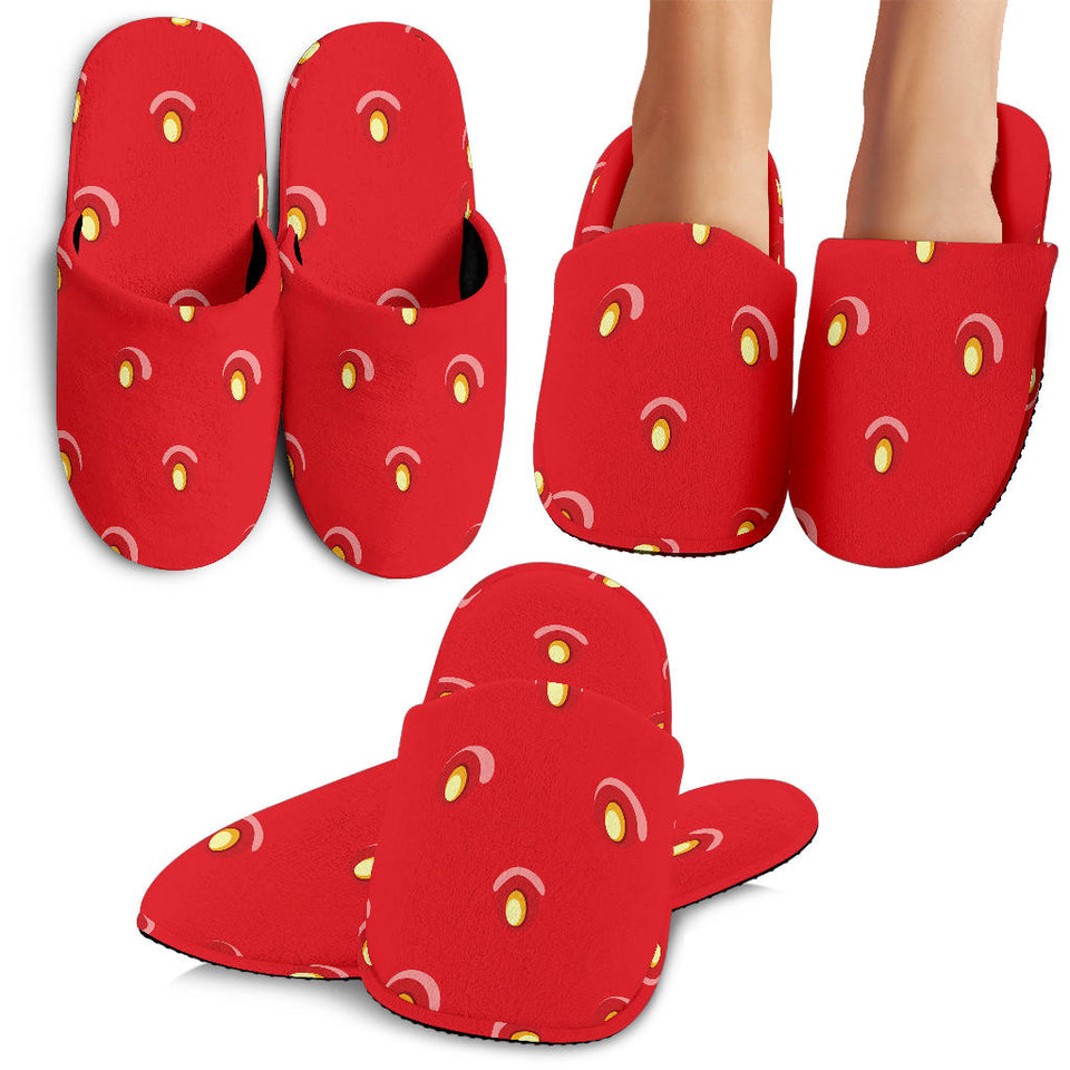Strawberry Texture Skin Pattern Slippers