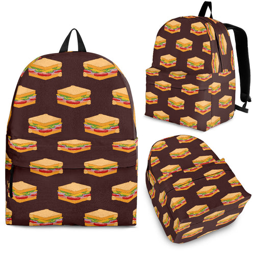 Sandwich Pattern Print Design 04 Backpack