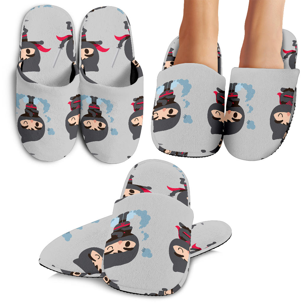 Cute Ninja Pattern Slippers