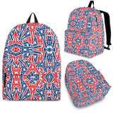 Eiffel Tower Pattern Print Design 02 Backpack