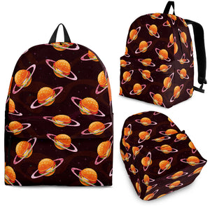 Hamburger Pattern Print Design 05 Backpack