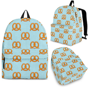 Pretzels Pattern Print Design 03 Backpack