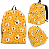 Lion Pattern Print Design 03 Backpack