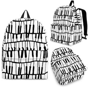 Piano Pattern Print Design 03 Backpack