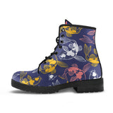 Koi Fish Carp Fish Pattern Leather Boots