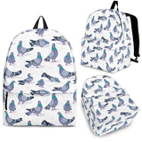 Pigeon Pattern Print Design 03 Backpack