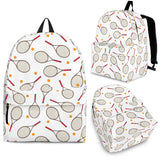 Tennis Pattern Print Design 04 Backpack