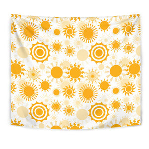 Sun Design Pattern Wall Tapestry