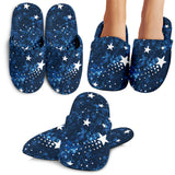 Night Sky Star Pattern Slippers