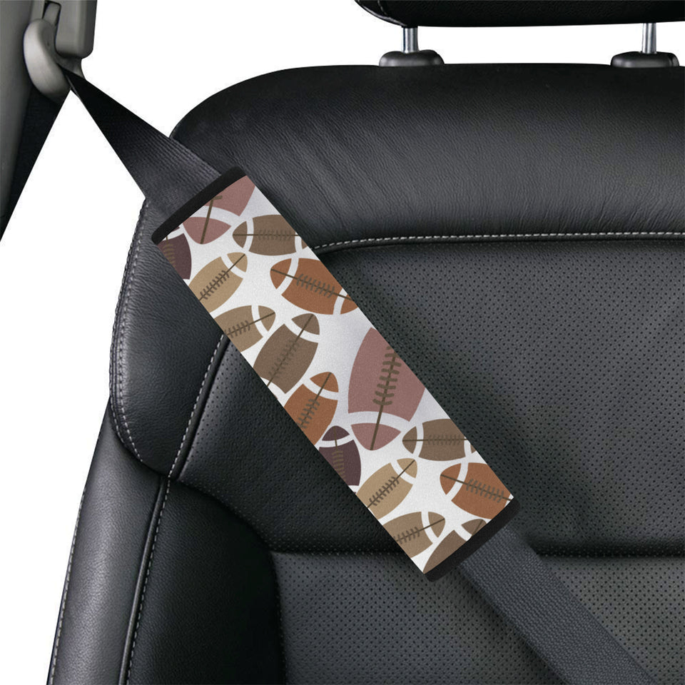 American football ball pattern Car Seat Belt Cover