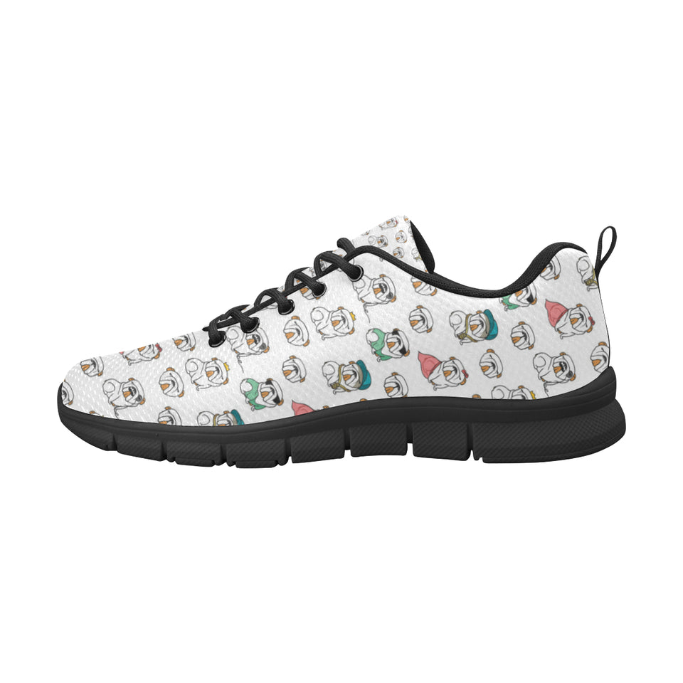 English Bulldog Pattern Print Design 03 Women's Sneaker Shoes