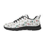 English Bulldog Pattern Print Design 03 Women's Sneaker Shoes