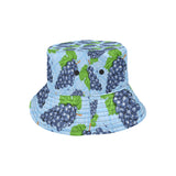Watercolor grape pattern Unisex Bucket Hat