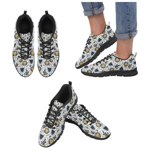 Lion Pattern Print Design 05 Women's Sneaker Shoes