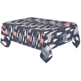Deers Winter Christmas pattern Tablecloth