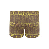 Egypt Hieroglyphics Pattern Print Design 03 Men's Swimming Trunks