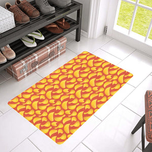 Potato Chips Pattern Print Design 05 Doormat