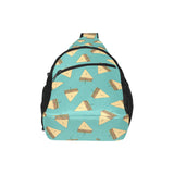 Sandwich Pattern Print Design 03 All Over Print Chest Bag