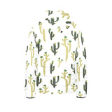 Cute cactus pattern Kids' Boys' Girls' Padded Hooded Jacket