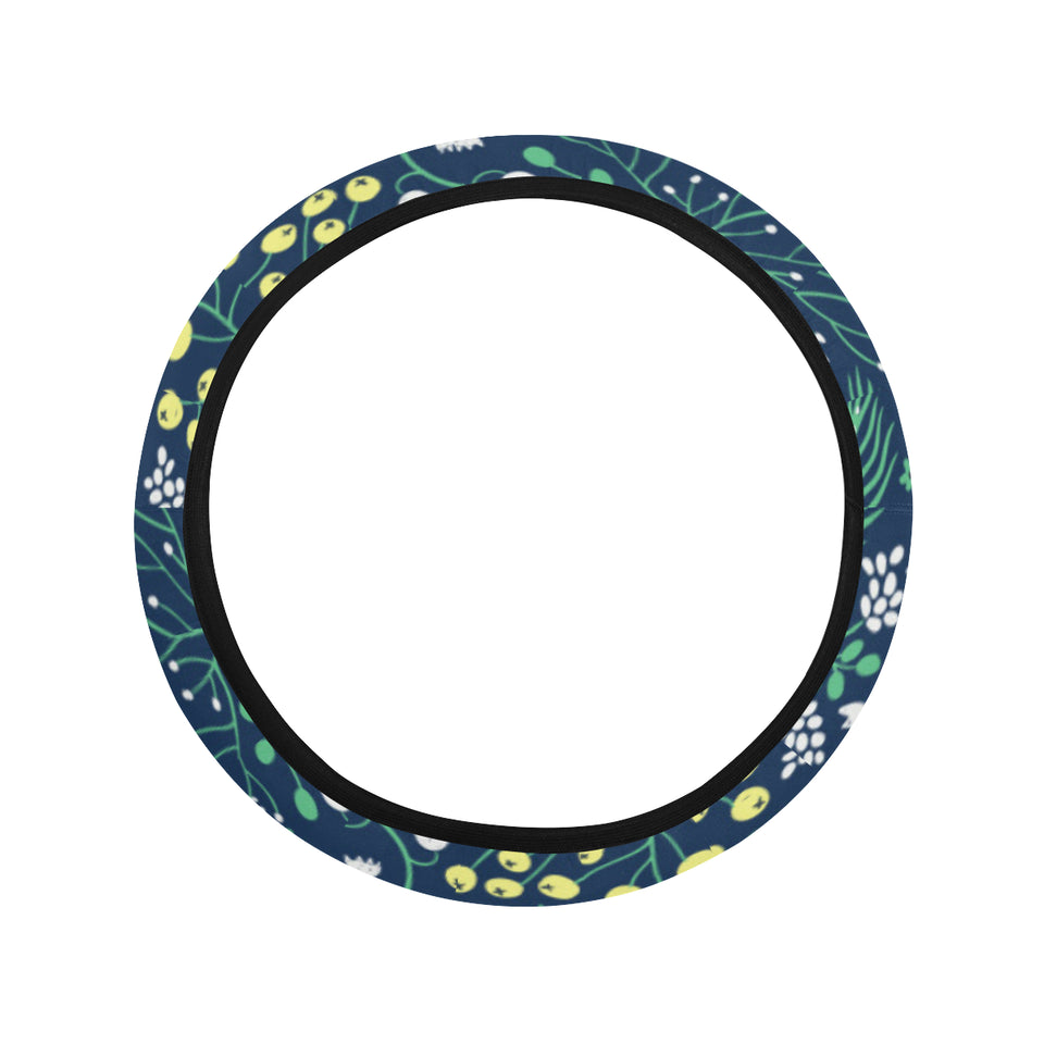 butterfly leaves pattern Car Steering Wheel Cover