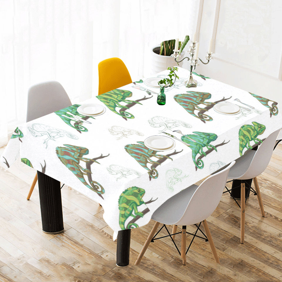 Chameleon lizard pattern Tablecloth