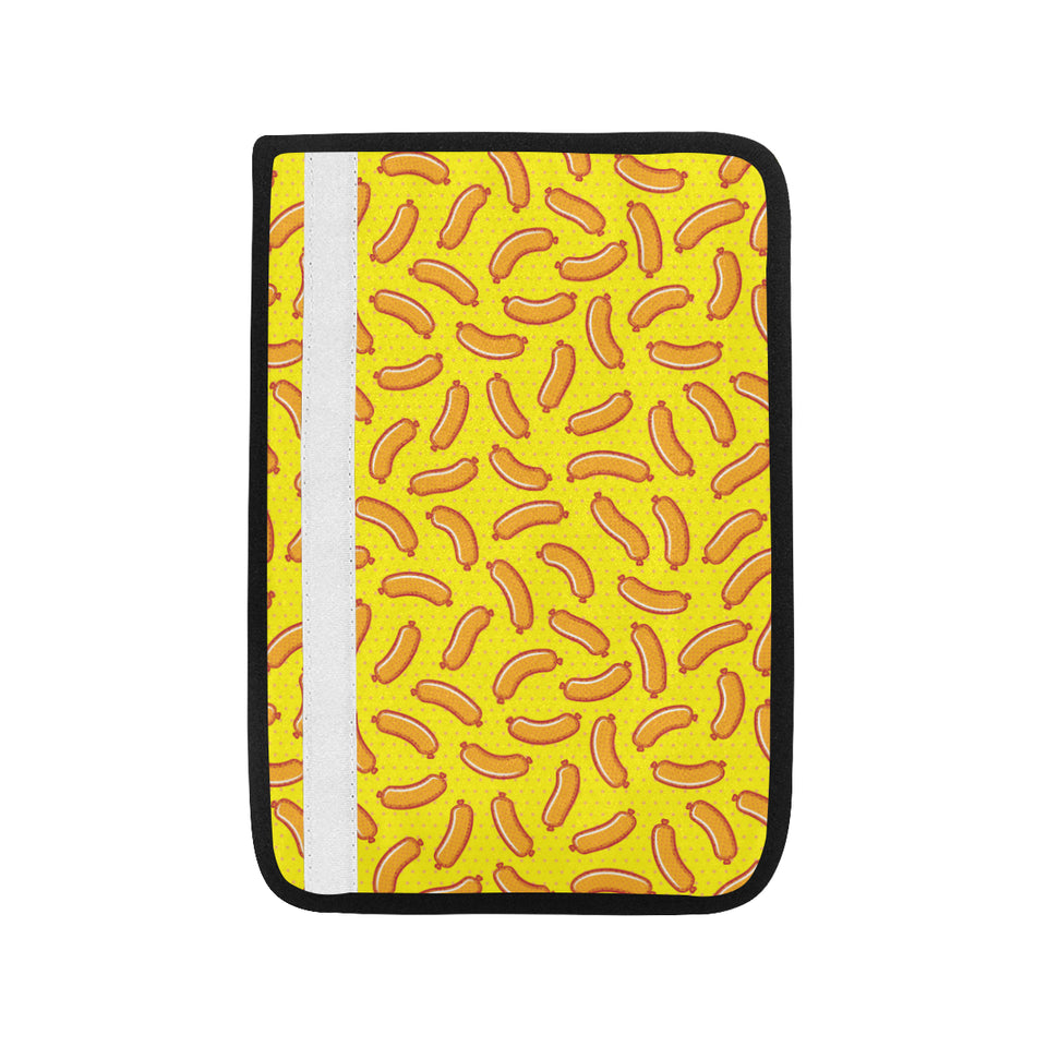 Sausage Pattern Print Design 01 Car Seat Belt Cover