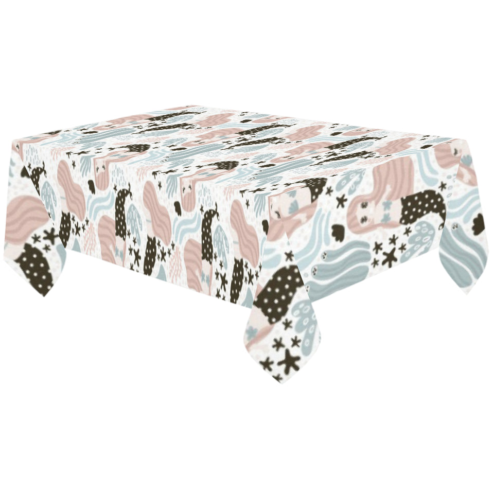 cute mermaid pattern Tablecloth