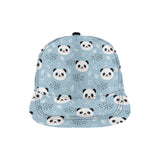 Cute panda pattern All Over Print Snapback Cap