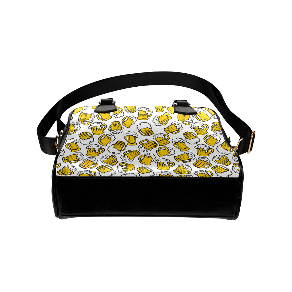 Beer design pattern Shoulder Handbag