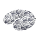 Guava tropical hand drawn pattern U-Shaped Travel Neck Pillow