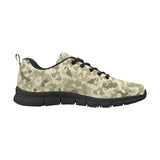 Light Green camouflage pattern Men's Sneaker Shoes