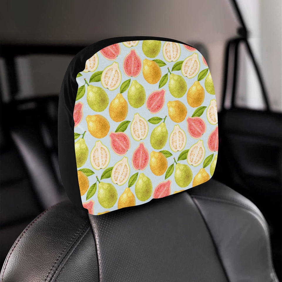 Guava design pattern Car Headrest Cover