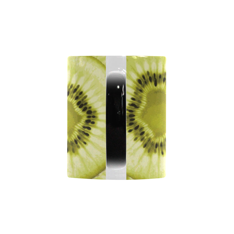 Sliced kiwi pattern Morphing Mug Heat Changing Mug